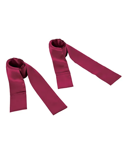 Sportsheets Female Sex Toys Playful Mischief Silky Dual Restraint Blindfold in Burgundy Sportsheets Female Sex Toys Playful Mischief Silky Dual Restraint Blindfold in Burgundy