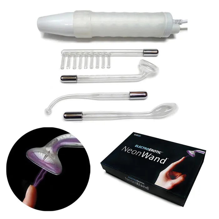 Stockroomcom Vibrators Kinklab Makes This Neon Electrosex Wand