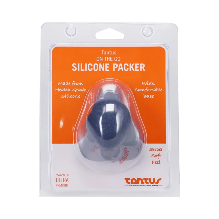 Tantus On The Go Silicone Packer Super Soft Sapphire Tantus Female Sex Toys