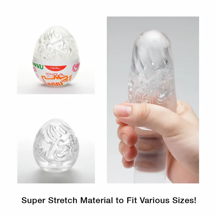 TENGA Tenga Keith Haring Egg Street Female Sex Toys TENGA Tenga Keith Haring Egg Street Female Sex Toys