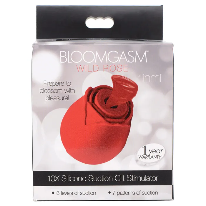 The Pleasure Parlor INMI Bloomgasm Wild Rose Suction Toy Vibrators