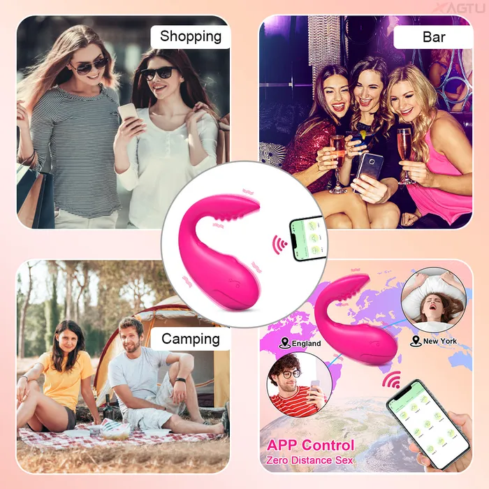 Touch Honey Female Sex Toys HaleAPP Bluetooth Vibrator for Women G Spot Vibrating Egg Clitoris Stimulator Touch Honey Female Sex Toys HaleAPP Bluetooth Vibrator for Women G Spot Vibrating Egg Clitoris Stimulator