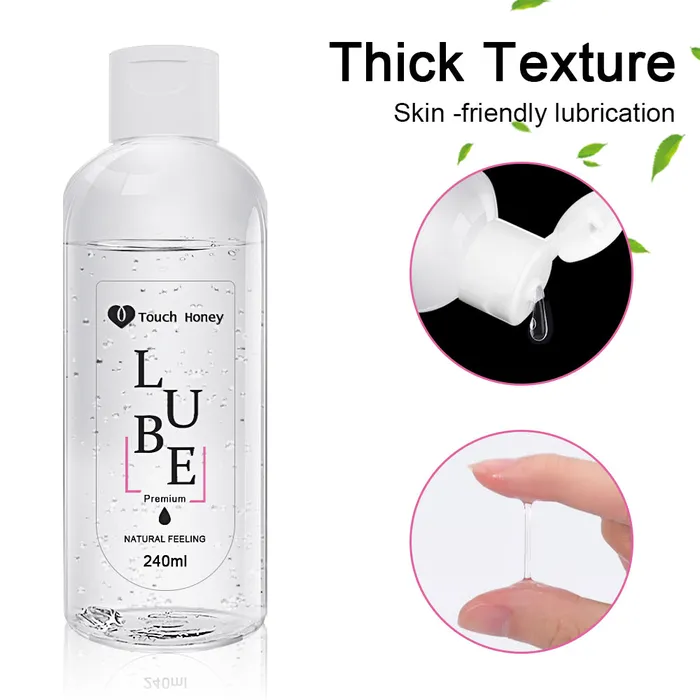 TouchHoney hyaluronic acid lube Waterbased Lubricant 240ml 85oz Touch Honey Lubricants
