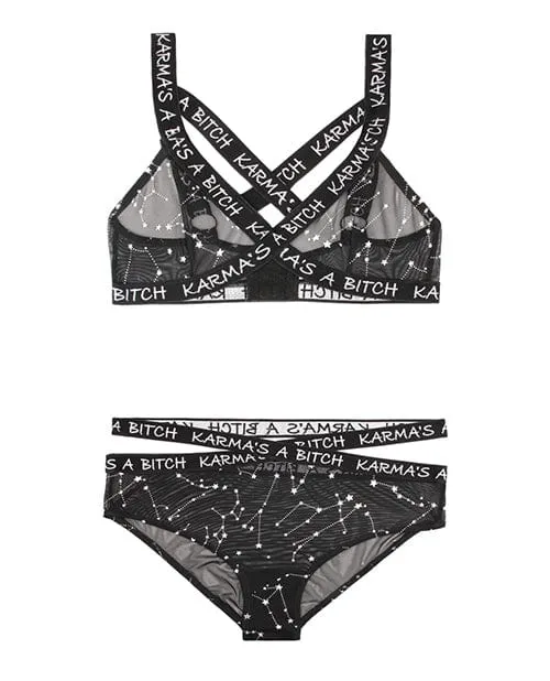 Vibes Karmas A Bitch Bralette Cutout Panty Fantasy Lingerie Vibrators Vibes Karmas A Bitch Bralette Cutout Panty Fantasy Lingerie Vibrators