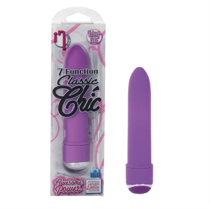 Vibrators CalExotics 7 Function Classic Chic Mini Vibe Purple Vibrators CalExotics 7 Function Classic Chic Mini Vibe Purple