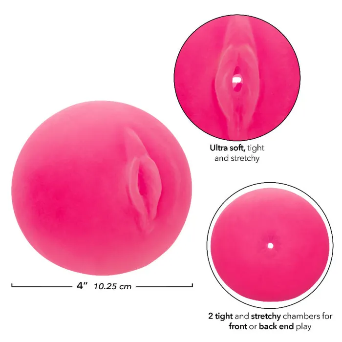 Vibrators Calexotics Pop Sock Pussy and Ass Pink