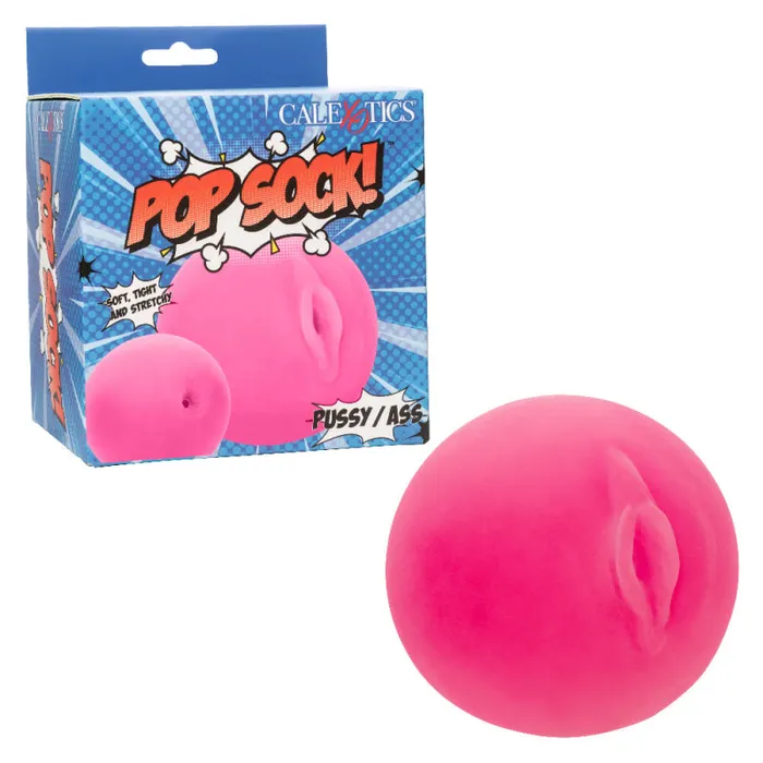 Vibrators Calexotics Pop Sock Pussy and Ass Pink