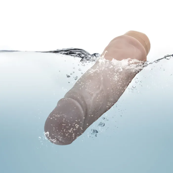 Vibrators Dr Skin Cock Vibe 14 Beige Blush Novelties