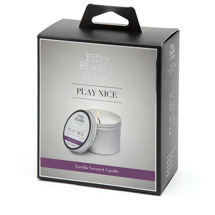 Vibrators Fifty Shades of Grey Fifty Shades Play Nice Vanilla Scented Candle 3oz