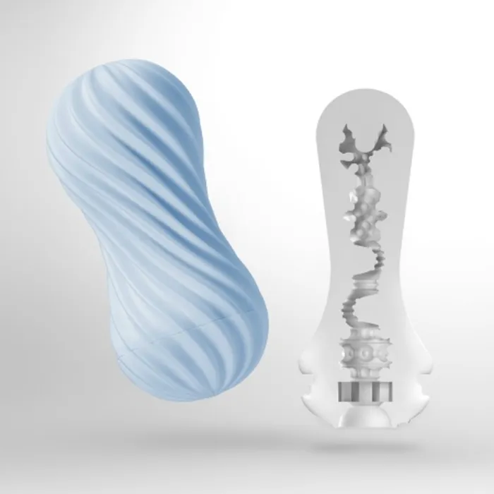 Vibrators FLEX Bubbly Blue TENGA