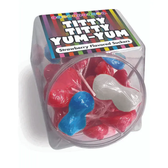 Vibrators Little Genie Titty Titty Yum Yum 48 Count Bowl