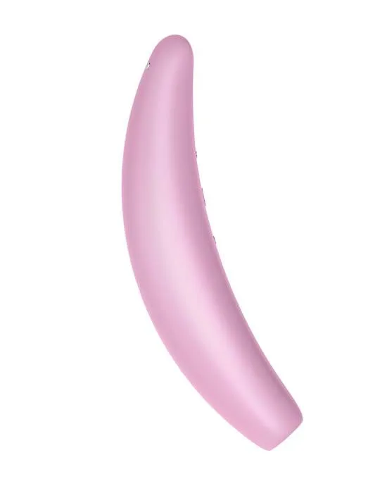 Vibrators Satisfyer Satisfyer Curvy 3 Clitoris Stimulating Vibrator Clitoral Sucking Connect App