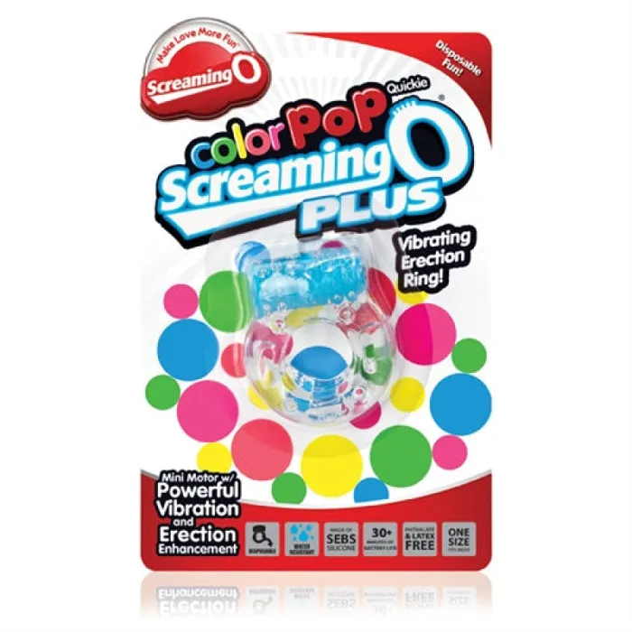Vibrators Screaming O Colorpop Quickie Screaming O Plus Blue Each Vibrators Screaming O Colorpop Quickie Screaming O Plus Blue Each