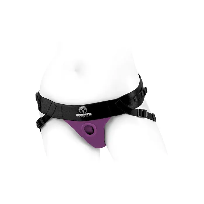 Vibrators SpareParts SpareParts Joque Harness Purple Nylon