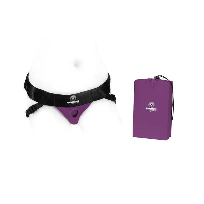 Vibrators SpareParts SpareParts Joque Harness Purple Nylon