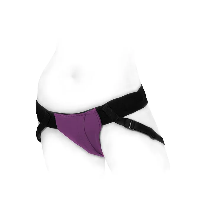 Vibrators SpareParts SpareParts Joque Harness Purple Nylon