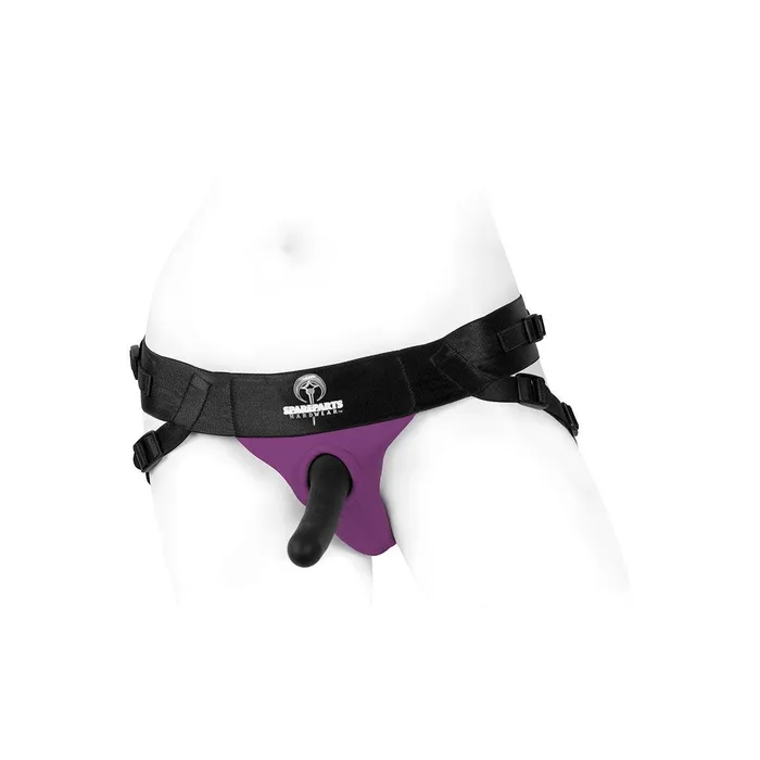 Vibrators SpareParts SpareParts Joque Harness Purple Nylon