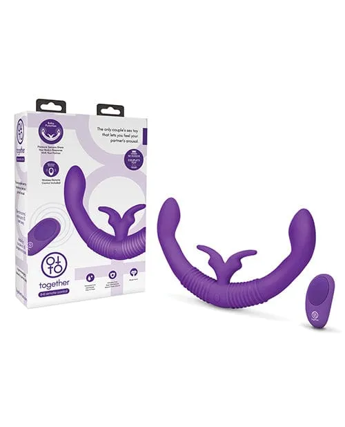 Vibrators together Together Female Intimacy Vibe with Remote Purple