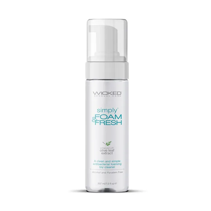 Vibrators Wicked Simply Foam Fresh Toy Cleaner 7oz Wicked Sensual Care