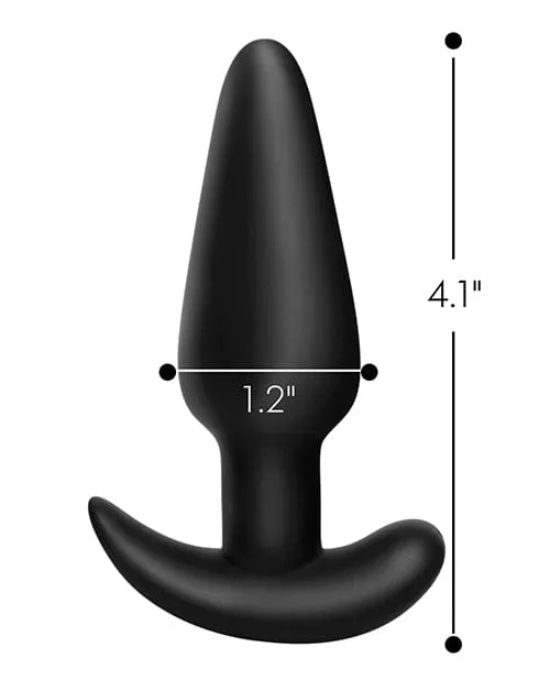 XR Brands Bang 21x Vibrating Silicone Butt Plug With remote Male Sex Toys