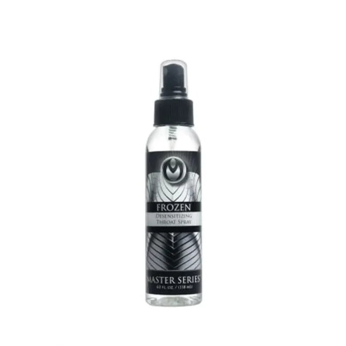 XR Brands Master Series Male Sex Toys Frozen Deep Throat Desensitizing Spray 4 Oz XR Brands Master Series Male Sex Toys Frozen Deep Throat Desensitizing Spray 4 Oz