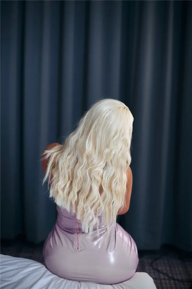 156cm5ft1 ECup Blonde Big Butt BBW Adult Sex Doll Julia Irontech Doll Male Sex Toys