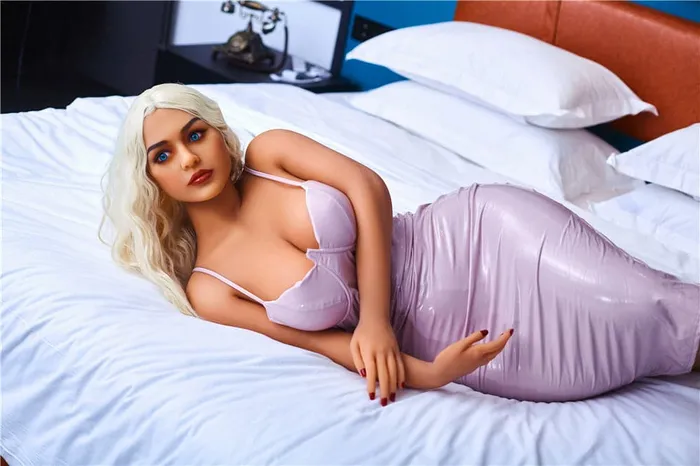 156cm5ft1 ECup Blonde Big Butt BBW Adult Sex Doll Julia Irontech Doll Male Sex Toys