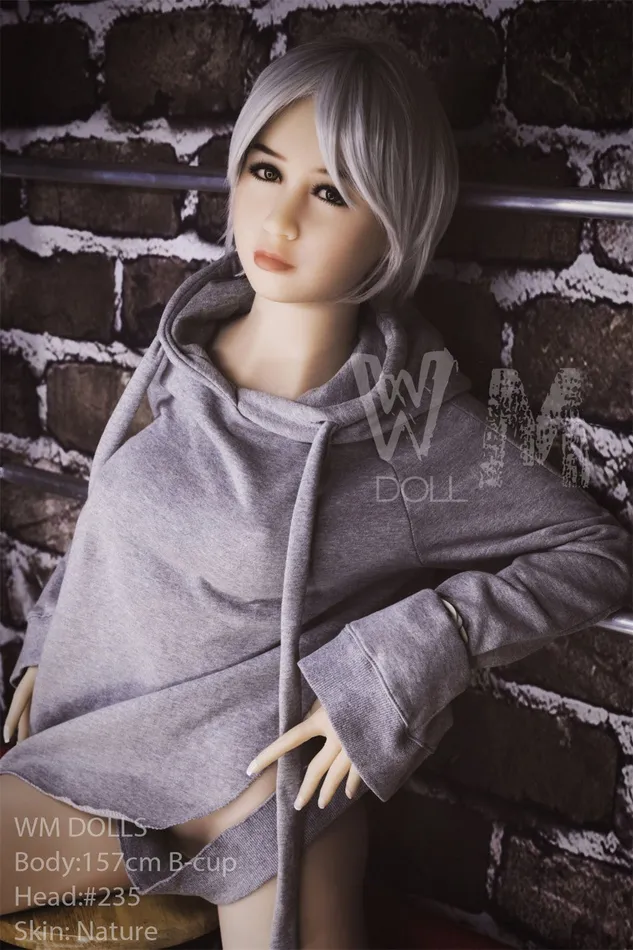 157cm5ft2 BCup Cute TPE Sex Doll with 235 Head WM Doll Male Sex Toys