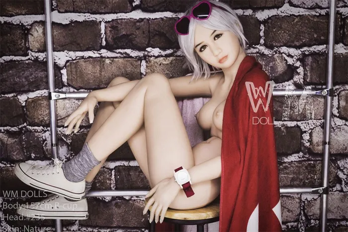 157cm5ft2 BCup Cute TPE Sex Doll with 235 Head WM Doll Male Sex Toys