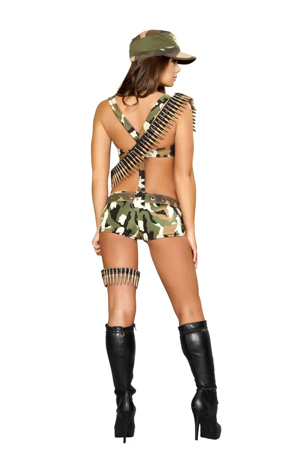 4391 Six Piece Seductive Soldier Roma Costume Couples