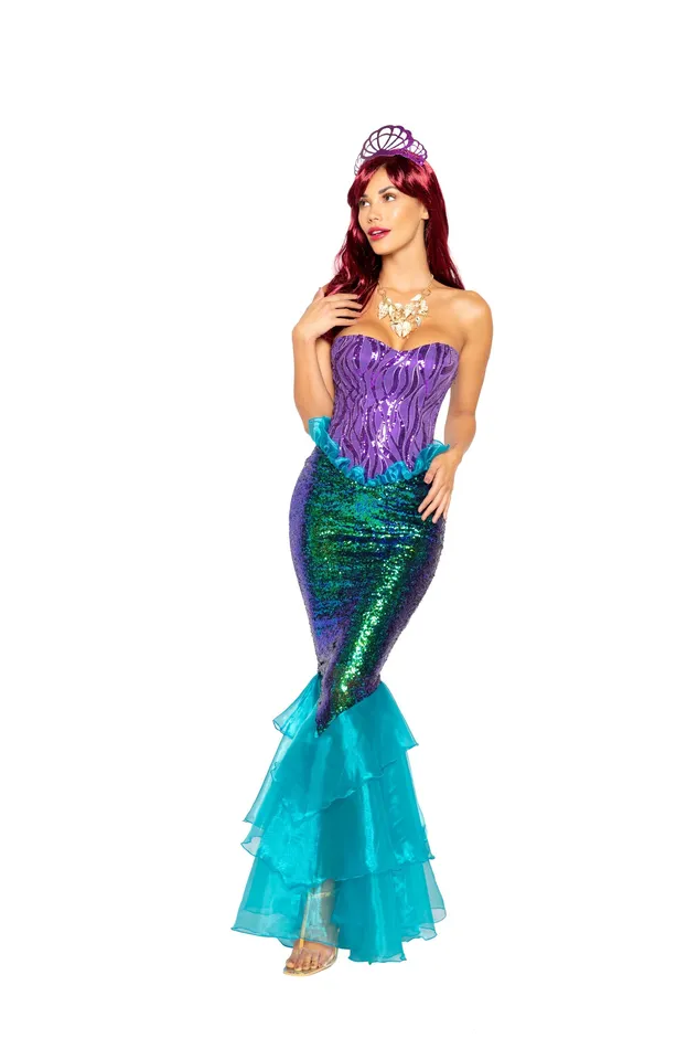 4995 3pc Majestic Mermaid Roma Costume Vibrators