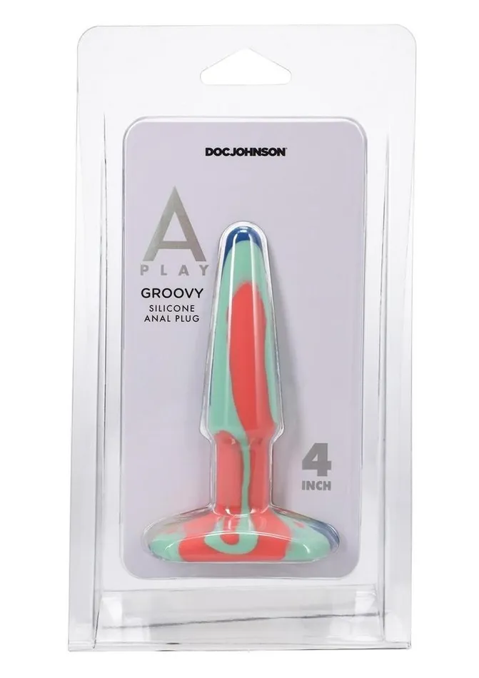 APlay Male Sex Toys APlay Groovy Silicone Anal Plug