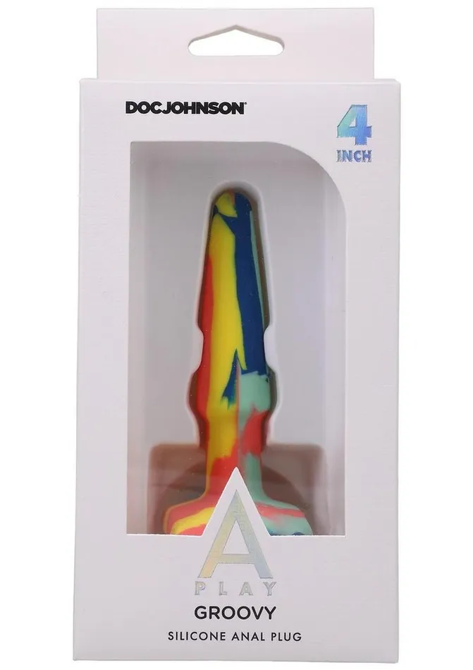 APlay Male Sex Toys APlay Groovy Silicone Anal Plug