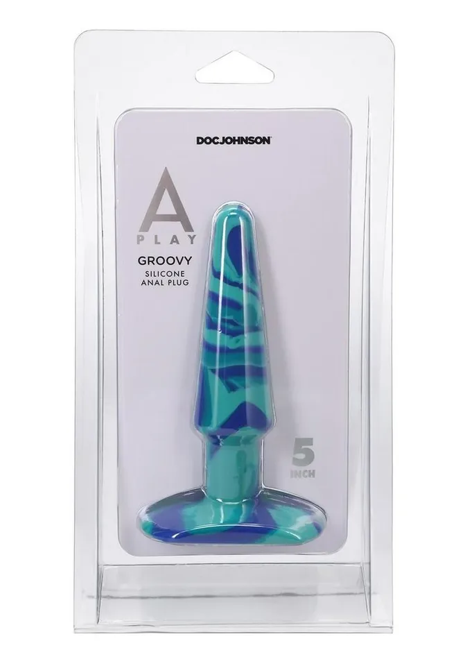 APlay Male Sex Toys APlay Groovy Silicone Anal Plug