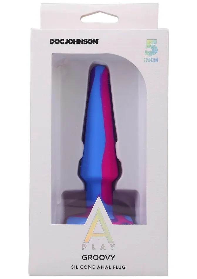 APlay Male Sex Toys APlay Groovy Silicone Anal Plug