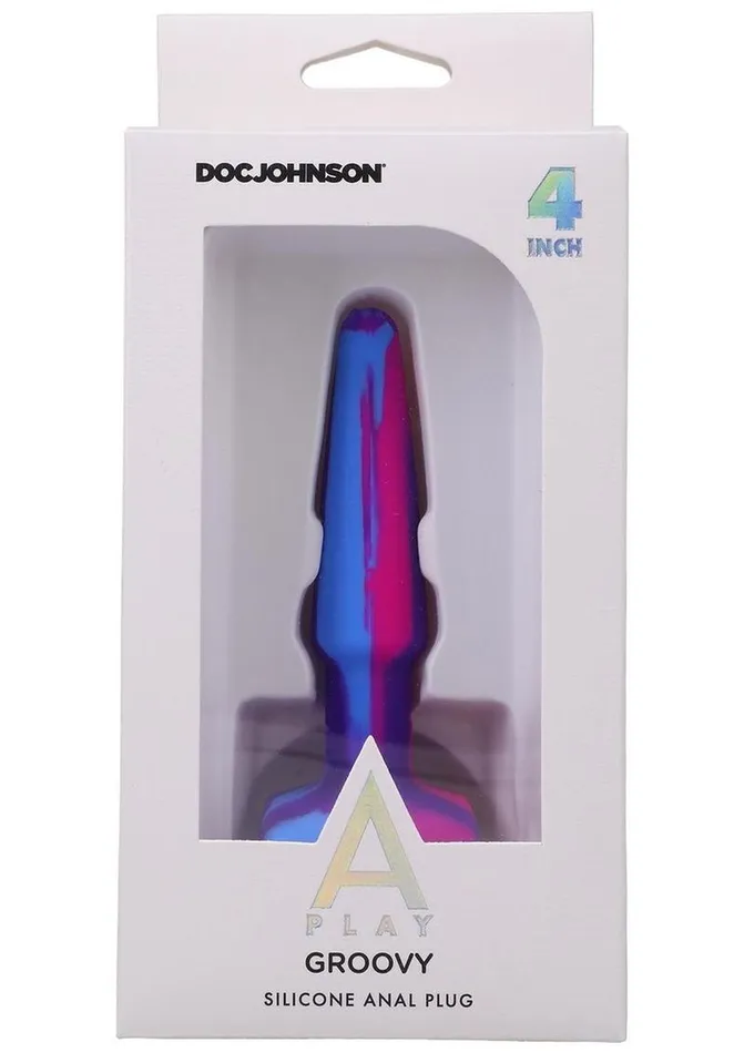 APlay Male Sex Toys APlay Groovy Silicone Anal Plug