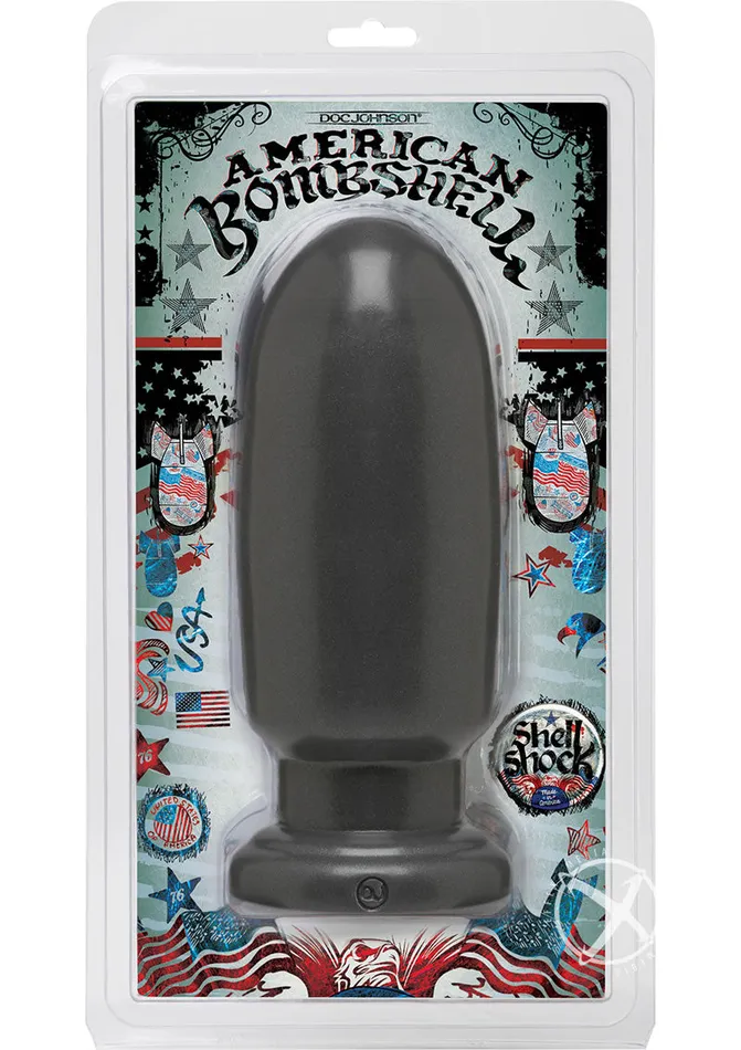 American Bombshell American Bombshell Shell Shock Anal Plug Male Sex Toys