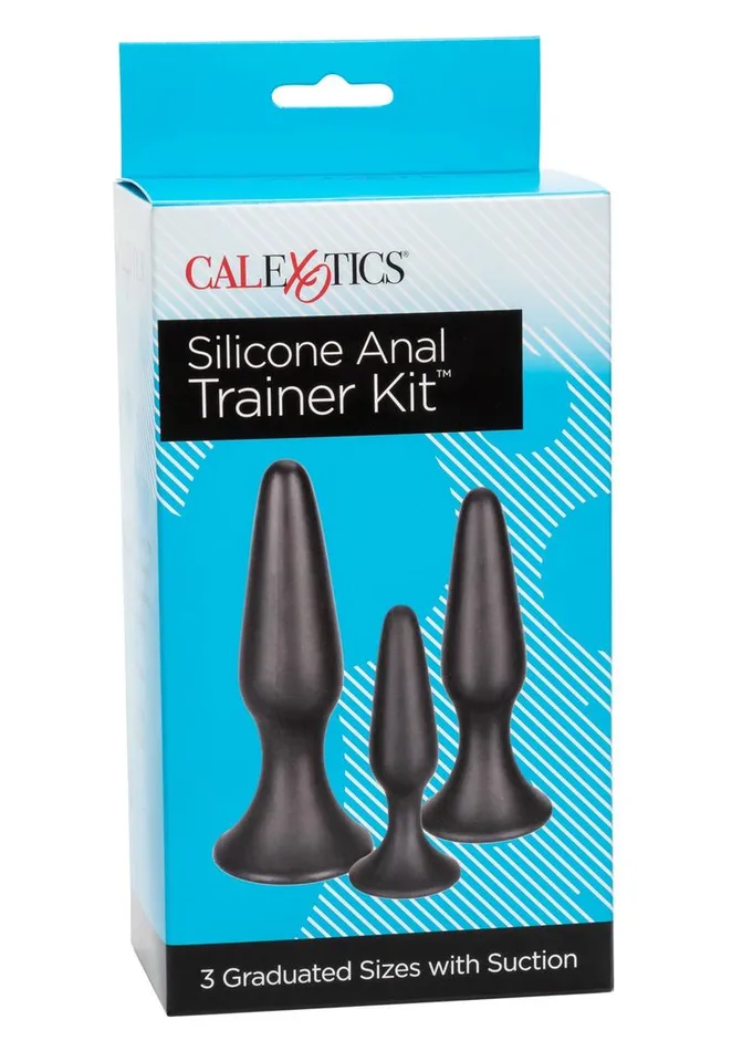Anal Anal Silicone Anal Trainer Kit Black 3 Sizes Anal Anal Silicone Anal Trainer Kit Black 3 Sizes