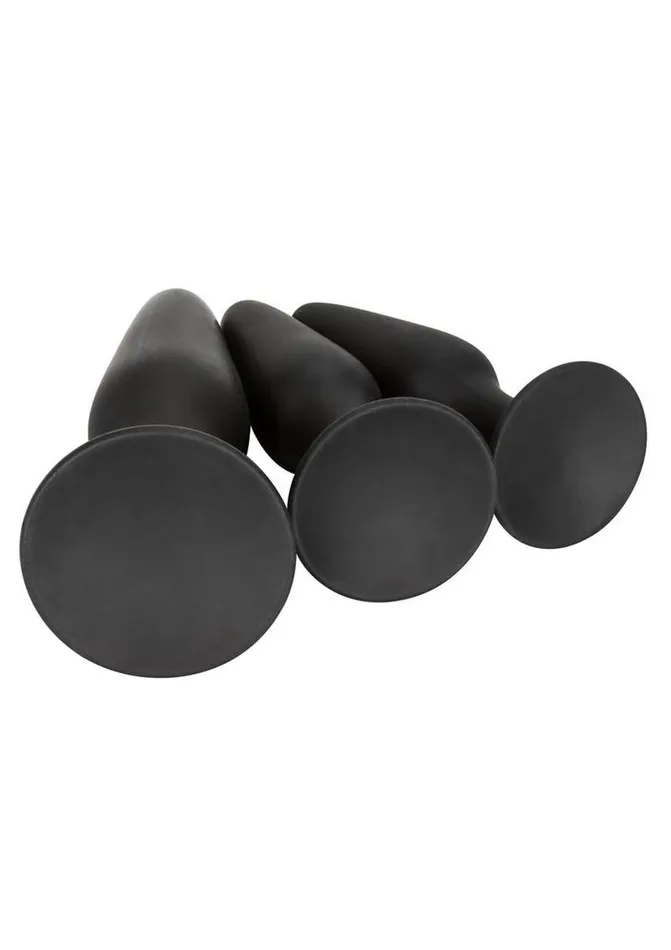 Anal Anal Silicone Anal Trainer Kit Black 3 Sizes Anal Anal Silicone Anal Trainer Kit Black 3 Sizes