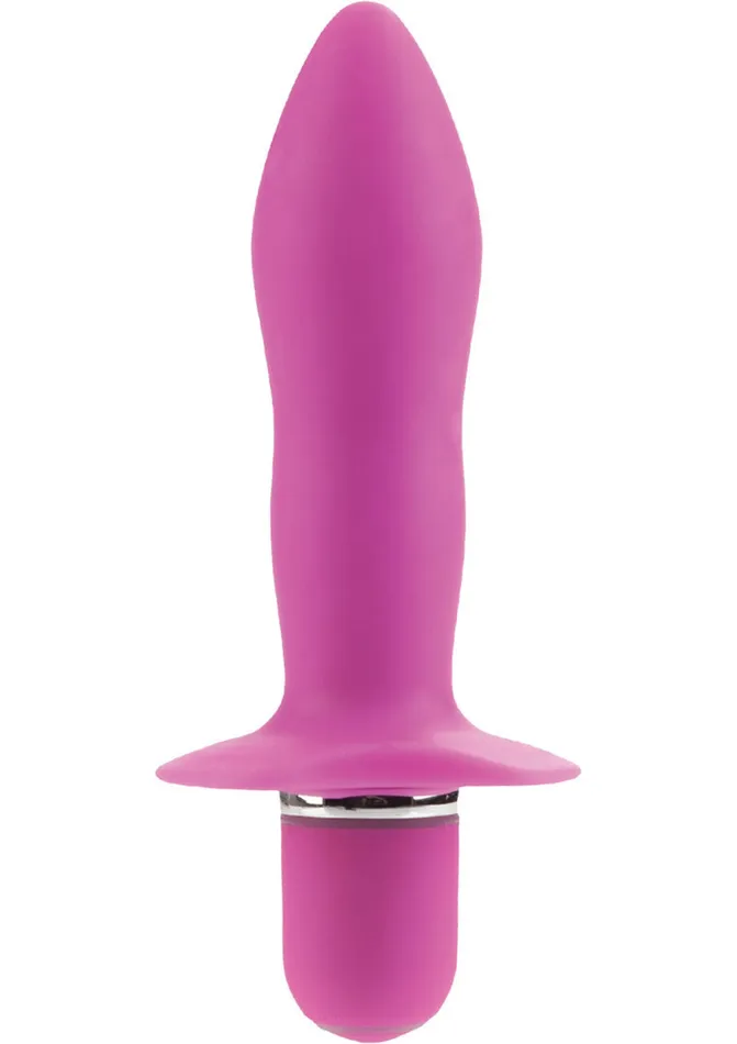 Anal Booty Call Booty Call Booty Rocket Silicone Vibrating Butt Plug