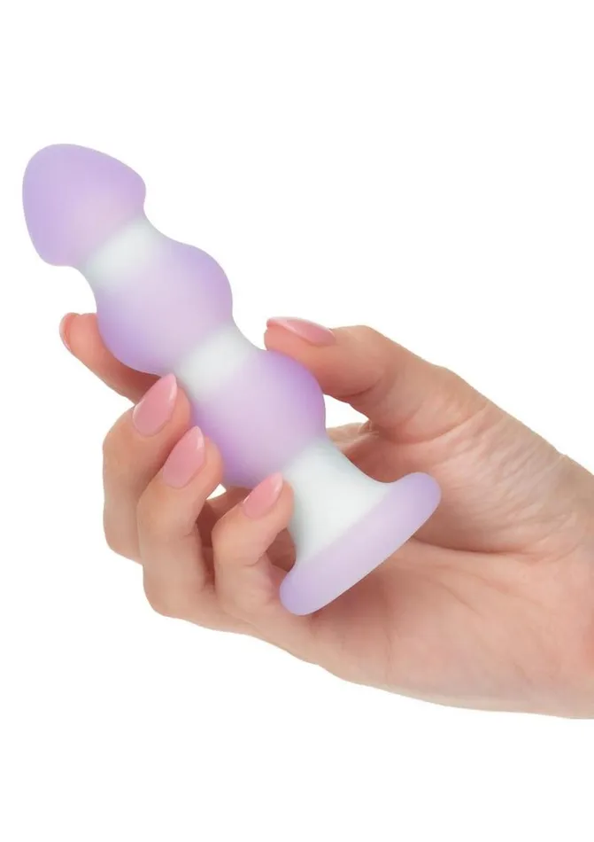 Anal Lavender Haze Lavender Haze Beaded Probe Silicone Rechargeable Anal Plug