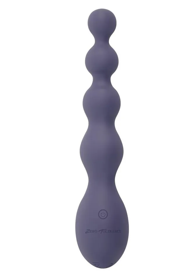 Anal Zero Tolerance Zero Tolerance Rumpy Bumpy Rechargeable Silicone Anal Beads