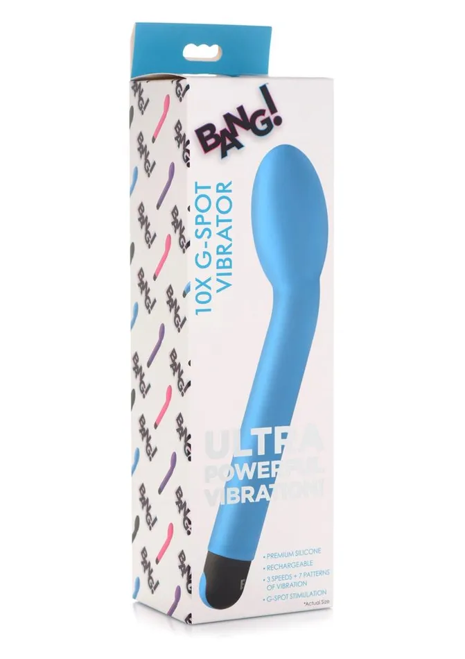 BANG Female Sex Toys Bang 10x Rechargeable Silicone GSpot Vibrator
