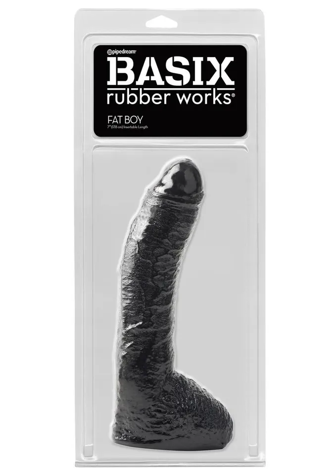 Basix Rubber Works Fat Boy Dong Basix Rubber Works Dildos