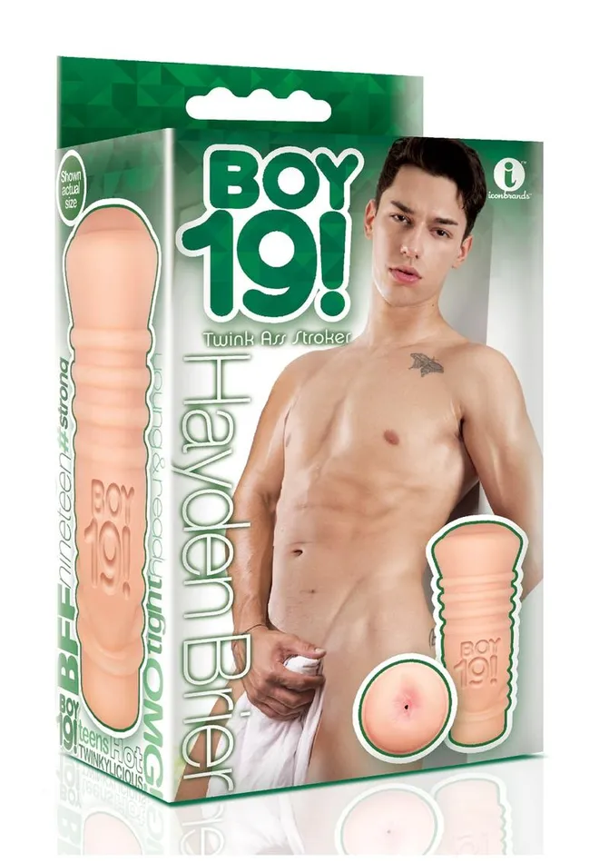 Boy 19 Male Sex Toys Boy 19 Teen Twink Stroker Hayden Brier