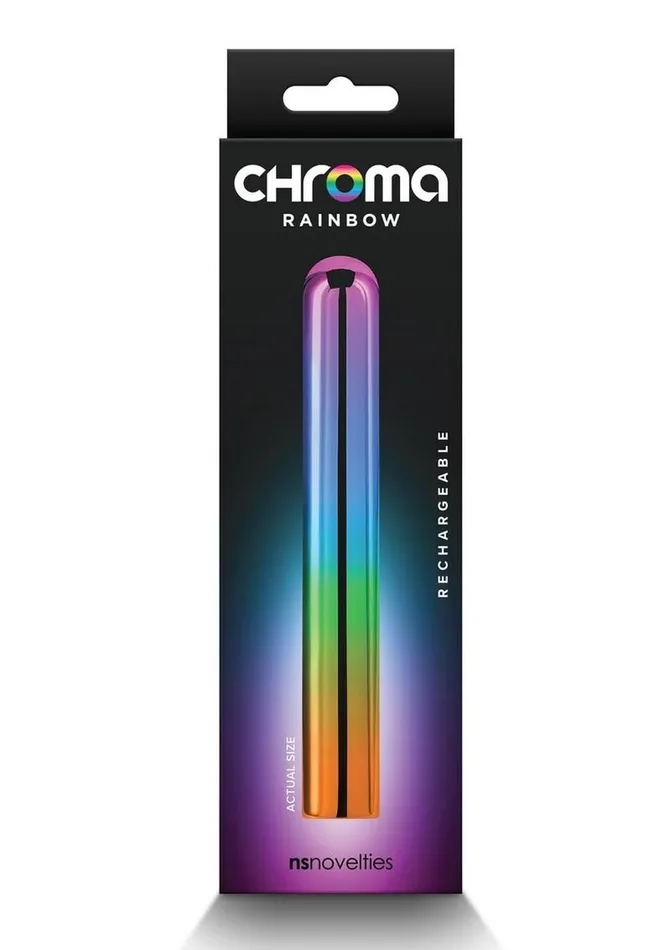 Chroma Rainbow Rechargeable Vibrator Chroma Female Sex Toys