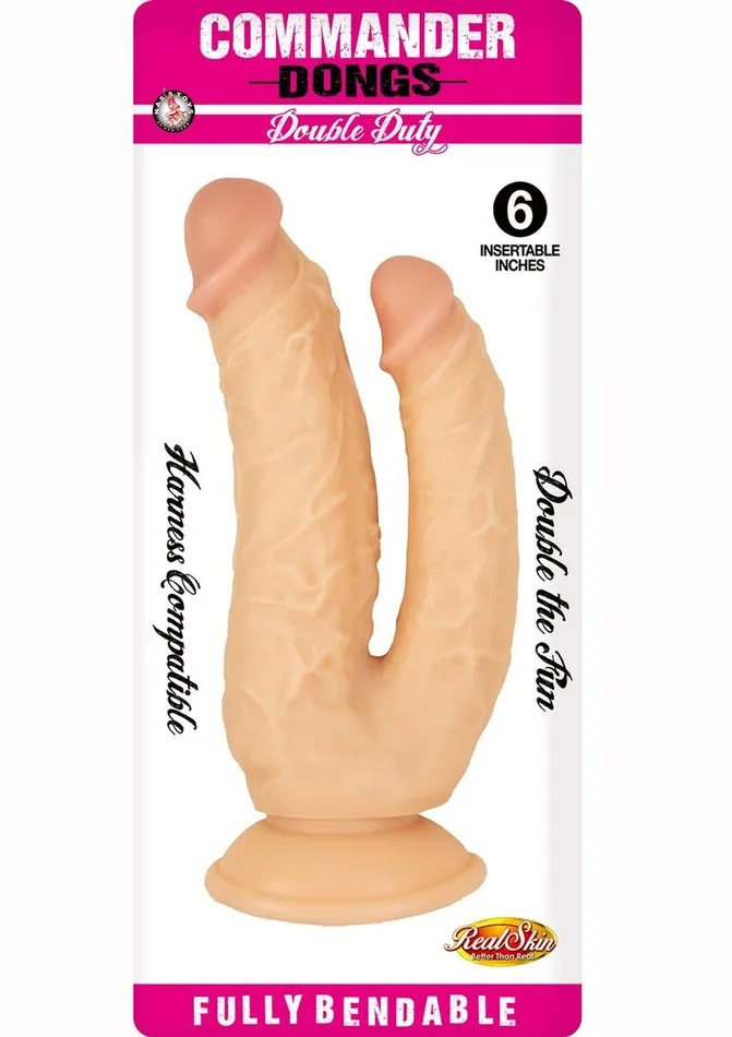 Commander Commander Dongs Double Duty Bendable Dildo Dildos