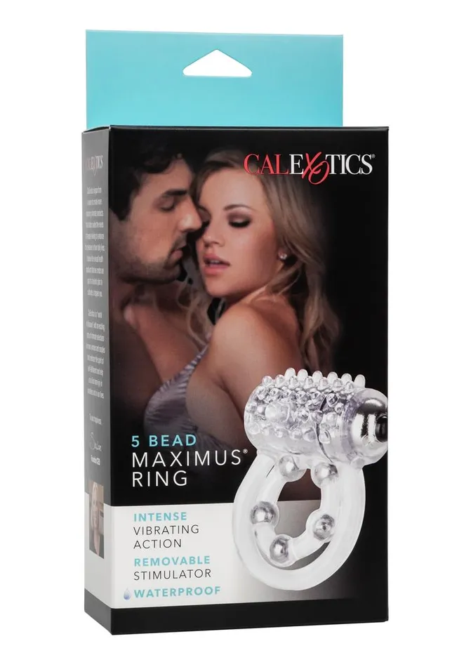 Couples Couples Enhancers 5 Bead Maximus Ring Vibrating Cock Ring