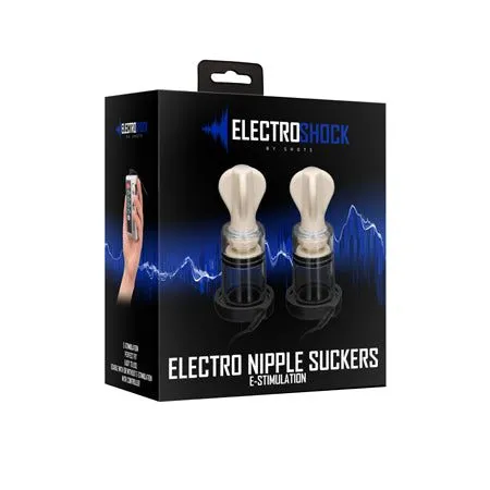 Couples Shots ElectroShock RemoteControlled EStimulation Nipple Suckers White Shots America LLC