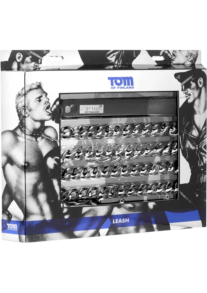Couples TOM OF FINLAND Tom Of Finland Gun Metal Leash